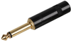 Phone Audio Connector, Plug, 2, Cable Mount, Metal Body, Gold Plated Contacts Rohs Compliant Rean - 78R9001 - Newark, An Avnet Company