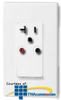Leviton Single Wall Receptacle / Rcvr (Red Line) -- 6298 - Image