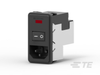 Power Entry Modules - 1-6609106-5 - TE Connectivity