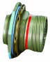 Jam Nut Connector Receptacle, Size 25, 61 Position, Panel; Military Specification Amphenol Aerospace - 31K1111 - Newark, An Avnet Company