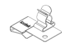 EMC Shield Clamps for 10 × 3 mm Bus Bar, Pluggable- with or without Integrated Strain Relief - 36788.30 - icotek Corp
