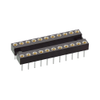 11+11 Pos. Female DIL Vertical Throughboard IC Socket -- D2922-42 - Image