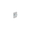 McCoy Entry Door Latch, Portofino Handle without Privacy Knob, Right Hand Out or Left Hand In, 22 - 30mm  Door Thickness, Satin Chrome - MA-01-600-02-20 - Southco