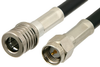 SMA Male to QMA Male Cable 72 Inch Length Using PE-C195 Coax - PE38116-72 - Pasternack