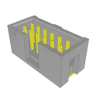 Headers, Male Pins - 612-HTSS-106-04-G-D-RA-ND - DigiKey