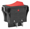 SWITCH ROCKER DPST 16A 125V - JWL21RCA/UC - NKK Switches