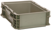 Stright Wall Stacking Container, Grey; Bin Colour Quantum Storage - 42AC6100 - Newark, An Avnet Company