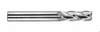 Metric Carbide End Mills -- 4 Flute Long Length Square & Ball End - Image