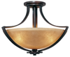 4472-298 3 Light Semi Flush - 4472-298 - Minka Group
