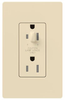 Duplex/Single Receptacle - NTR-15-HDTR-BE - Lutron Electronics Co., Inc.