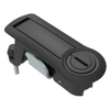 Compression Latch, Lever Latch, Auto Relock, Slotted Recess, 1-5mm Panel, 18-40mm Grip, Not Sealed, Zinc Alloy, Powder Coat, Black - C2-53-3165 - Southco