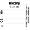 945 TEMPERATURE RECORDER 40C & 50C - 945 - Telatemp Corporation