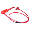 XHL Macro-Hook to 9306 Stacking Shrouded R/A Banana Plug, 18 AWG PVC Test Lead - 636XHL - E-Z-HOOK, a division of Tektest, Inc.