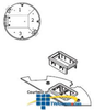 Legrand - Wiremold CRFB Series Communication Device Plate.. - CRFB-RT - TelephoneStuff.com