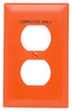 Standard Wall Plate - TP8-CO - Hubbell Wiring Device-Kellems