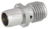 Slide-On BMA Plug to SMA Female (Jack) Adapter, Passivated Stainless Steel Body, 1.15 VSWR -- FMAD1108 - Image