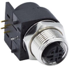 M12 Sensor Conn, Female, 4Pos, Panel Rohs Compliant Norcomp - 72AH9920 - Newark, An Avnet Company