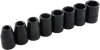 8 Pieces 6 Point Standard Metric Impact Socket Set - PM388T - Gray Tools Canada Inc.
