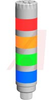 Tower Light, TL50, 1 Color, 94dB Alarm,High Brightness, 18-30VDC or 24VAC, Gray - 70167880 - Allied Electronics, Inc.