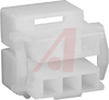 Connector, Soft Shell; 250 VAC; 6; 0.084; 0.195 x 0.360 in.; Nylon; Natural - 70083122 - Allied Electronics, Inc.