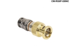CONNECTEC BNC RG6 Plenum (Gold) - CM-RG6P-GBNC - Visual Sound, Inc.