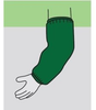 Ansell Microchem 4000 Green Chemical-Resistant Arm Sleeve - 076490-18106 - 076490-18106 - R. S. Hughes Company, Inc.