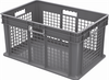 Container, Straight Wall Container, MeshSolid -- 37672GREY - Image