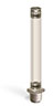 Vented Straight Nylon Liquid Level Gage, 4 1/2” Sight Opening, 1/2” Male NPT Mounting Thread -- B3641-40416BA4W