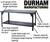 HEAVY-DUTY WORK BENCHES -- HHDWB-3672-95 - Image