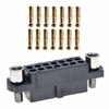 9+9 Pos. Female DIL 22 AWG Cable Conn. Kit, Jackscrews - M80-4801842 - Harwin Plc