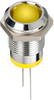 Led Panel Indicator, 14Mm, Yel, 3.3Vdc; Led Color Apem - 84AC6064 - Newark, An Avnet Company