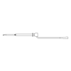 XL1 Mini-Hook to Female 3-32 Thread, 18 AWG PVC Test Lead - 612XL1 - E-Z-HOOK, a division of Tektest, Inc.