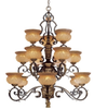 N6009-476 Fifteen Light Chandelier - N6009-476 - Minka Group