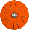 Norton Blaze CA Coarse Grit Overlap Slotted Disc -- 66261195055 - Image