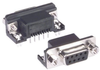 RIGHT ANGLE d-SUB pcb Connector DB9 female tray 10 - DSB00074 - MilesTek Corporation