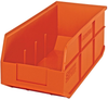 Stackable Shelf Bin, Orange; Bin Colour Quantum Storage - 44AC7591 - Newark, An Avnet Company
