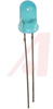 Super Bright Blue LED lamp, 5mm, Flange, 50 degree viewing angle - 70015166 - Allied Electronics, Inc.