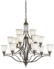 31352-708 Large Chandeliers-Glass Shade - 361403 - Capital Lighting, Inc.
