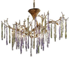 1703/12 Large Chandeliers-Glass Shade - 705096 - Capital Lighting, Inc.