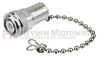 TNC Male (Plug) Termination (Load) 2 Watts To 6 GHz With Chain, Tri-Metal Plated Brass, 1.2 VSWR, 1 KWatts Peak Power -- STT0638 - Image