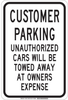 Brady B-401 High Impact Polystyrene Rectangle White Parking Restriction, Permission & Information Sign - 12 in Width x 18 in Height - 129571 - 754473-78641 - R. S. Hughes Company, Inc.