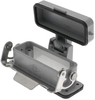 Standard, Rectangular Base, Bulkhead mount, size 66.16, Single Latch & cover - CZI-25LS - Mencom Corporation