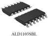 Dual N-Channel and Dual P-Channel Matched MOSFET Pair -- ALD1103SBL - Image