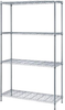 Wire Shelving, 4Shelves; Shelving Unit Type Quantum Storage - 42AC6111 - Newark, An Avnet Company