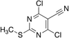 4,6-Dichloro-2-(methylthio)pyrimidine-5-carbonitrile - 9293 - Medical Isotopes, Inc.
