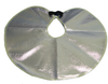 Chicago Protective Apparel Aluminized Para Aramid Heat & Fire-Resistant Hood - Hard Hat Shroud - Elastic Band - 688-AKV -- 688-AKV - Image