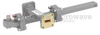 30 dB WR-42 Waveguide Crossguide Coupler with UG-595/U Square Cover Flange and SMA Female Coupled Port from 18 GHz to 26.5 GHz in Bronze - FMWCT1049 - Fairview Microwave Inc.
