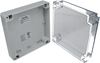 Enclosure, Wall Mount, Pc, Grey/clear; Enclosure Type Bud Industries - 22AJ1433 - Newark, An Avnet Company