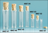 Clear Lip Glass Vials w/ Cork Stoppers - 4067-05 - SKS Science Products
