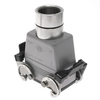 Standard, Rectangular Hood, size 57.27, Double Latch with gasket, Top 1.0-NPT cable entry - CAVT-10.6G - Mencom Corporation